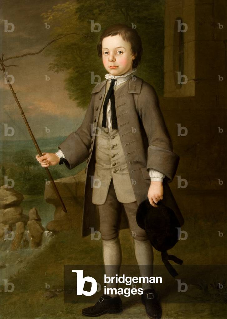 Sir Frederick Evelyn as a Boy, 1744 (oil on canvas)