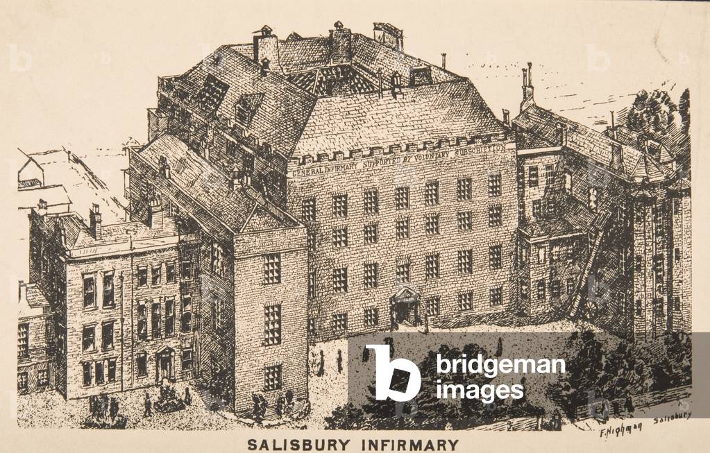 Salisbury Infirmary (lithos)
