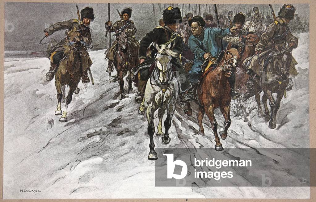 Tour of General Mistchenko 20th by Nikolay Semenovich Samokish
