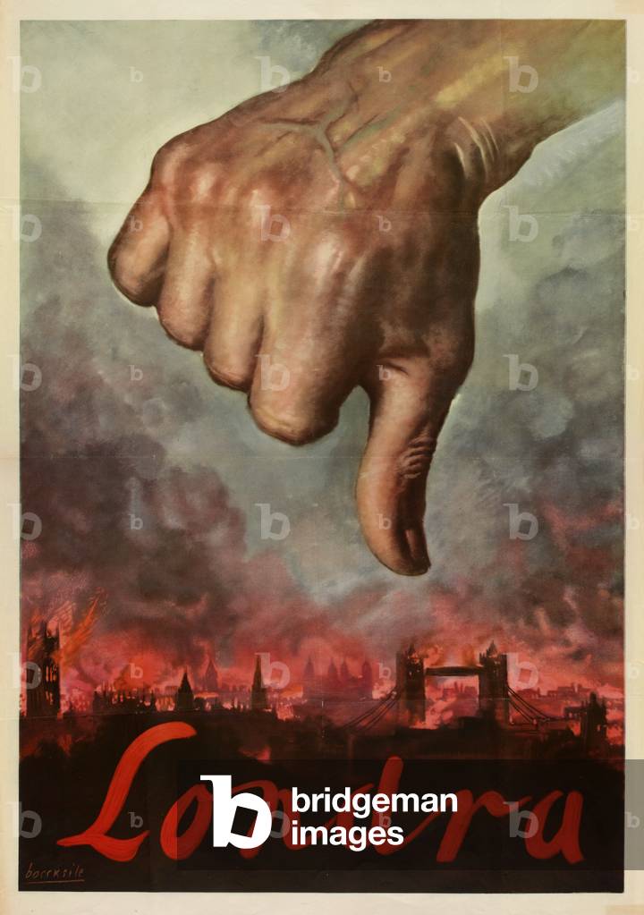 Italian Propaganda Poster 