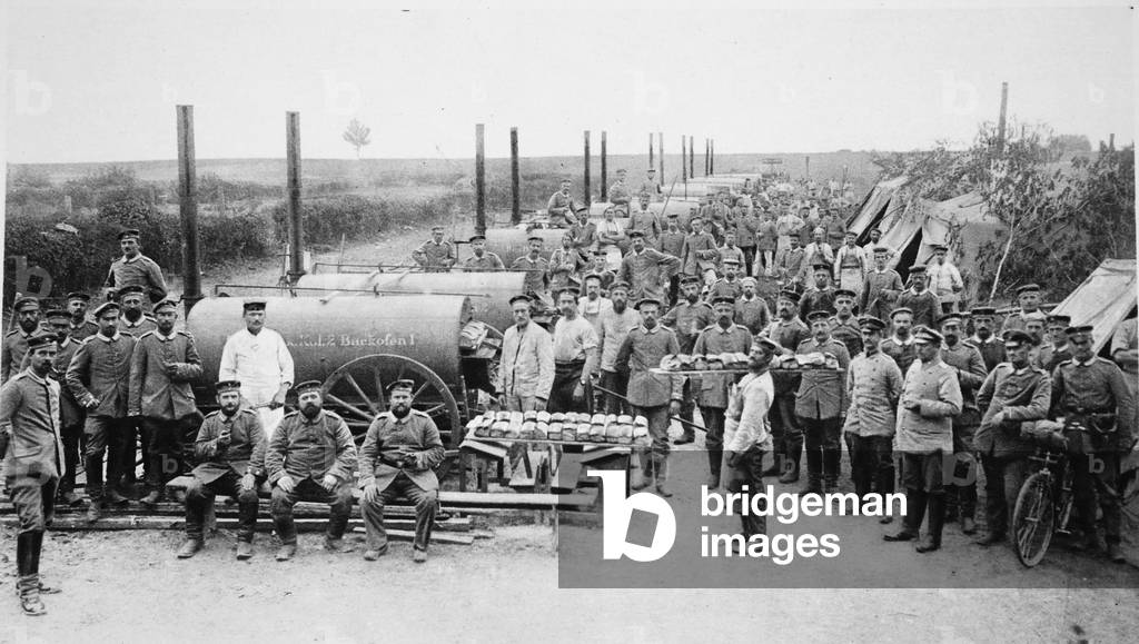 Image of War Bread for the German Army: a 'Park' of the by German ...