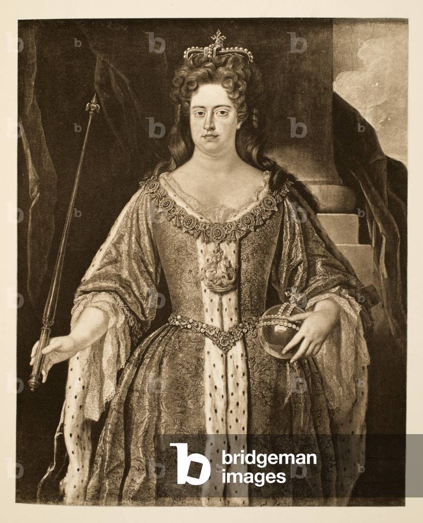 Queen Anne, pub. 1902 (collotype)