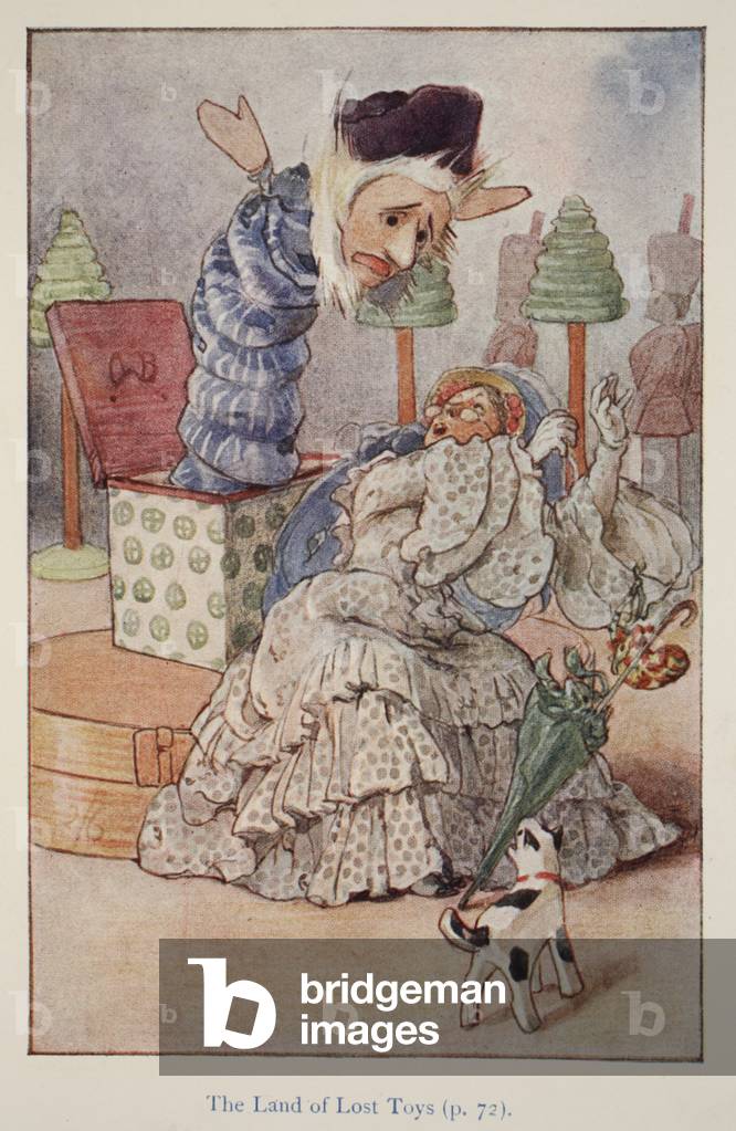 Das Land der verlorenen Spielzeuge, von 'Brownies and other Tales' von Juliana Horatia Ewing, 1919, Woodward, 