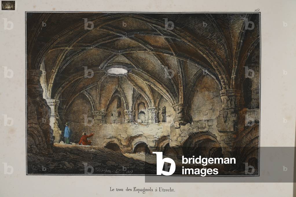 Le trou des Espagnols a Utrecht, c.1895 (photochrom)