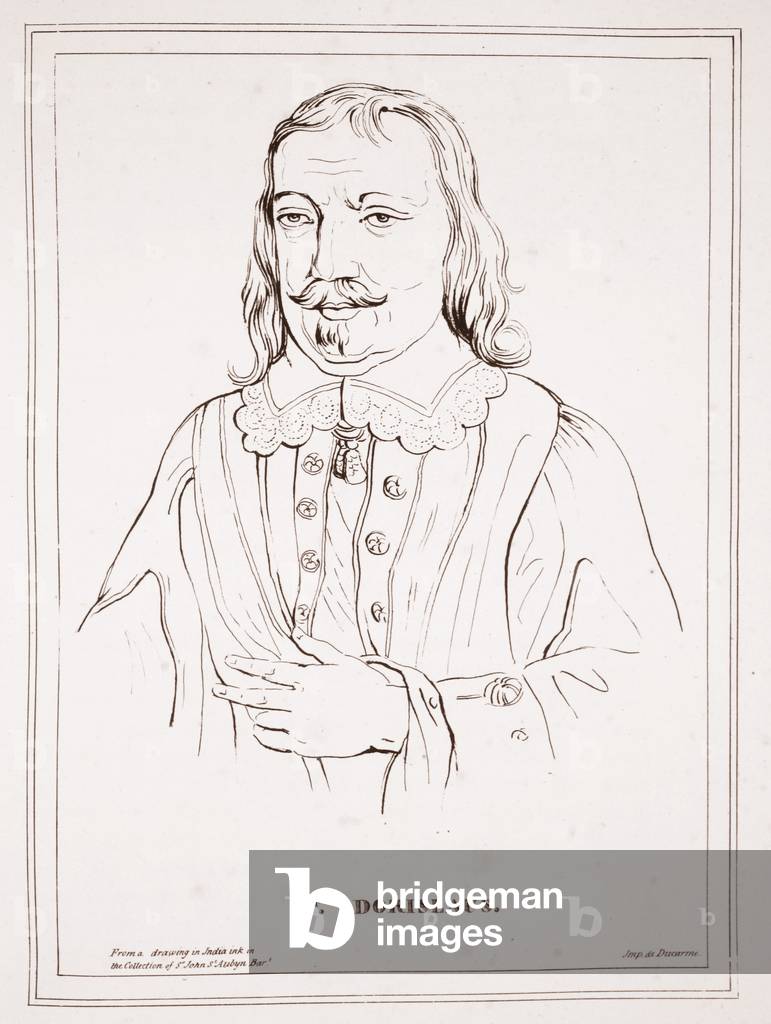 Dr Dorislaus, from a drawing in India ink in the collection of St John St Aubyn Bar, imp. by Ducarme (litho)