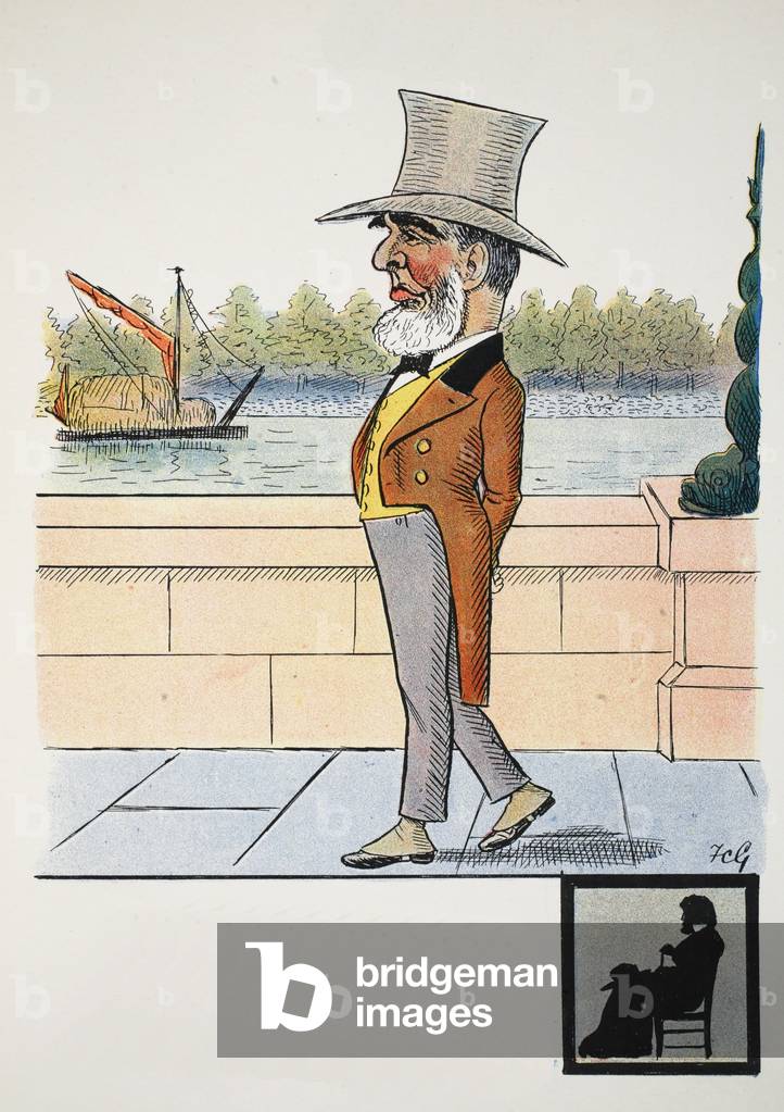U-nivocal, illustration from The Struwwelpeter Alphabet, verse by Harold Begbie (1871–1929) (colour litho)