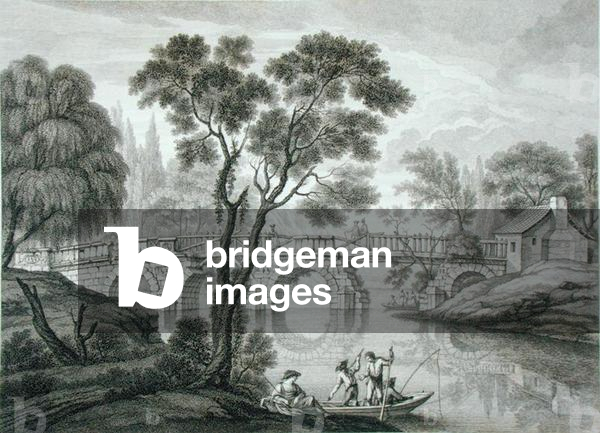 Design for a Ruinous Bridge for the Garden at Syon House, published 1778 (engraving)