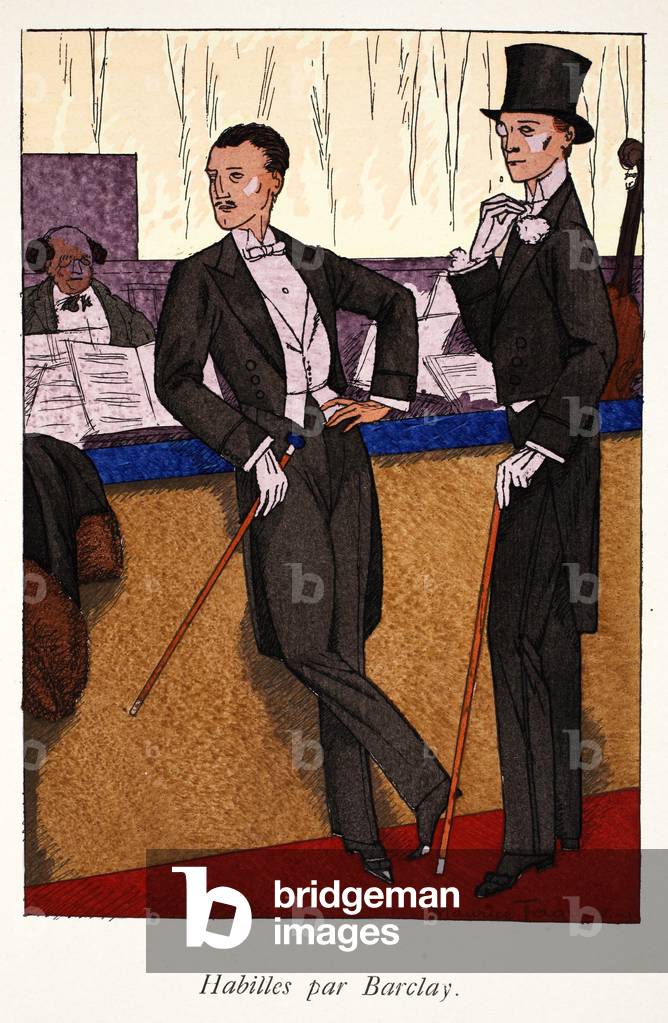 Dressed by Barclay, 1919-21 (pochoir print)