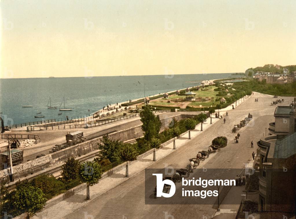 Ryde Esplanade, IOW, pub. c.1890 - 1900 (chromolithograph)