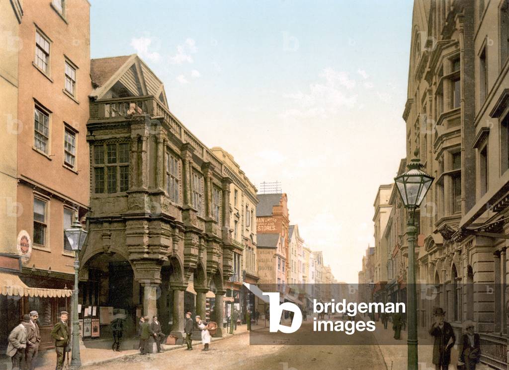 Exeter (hand-coloured photo)