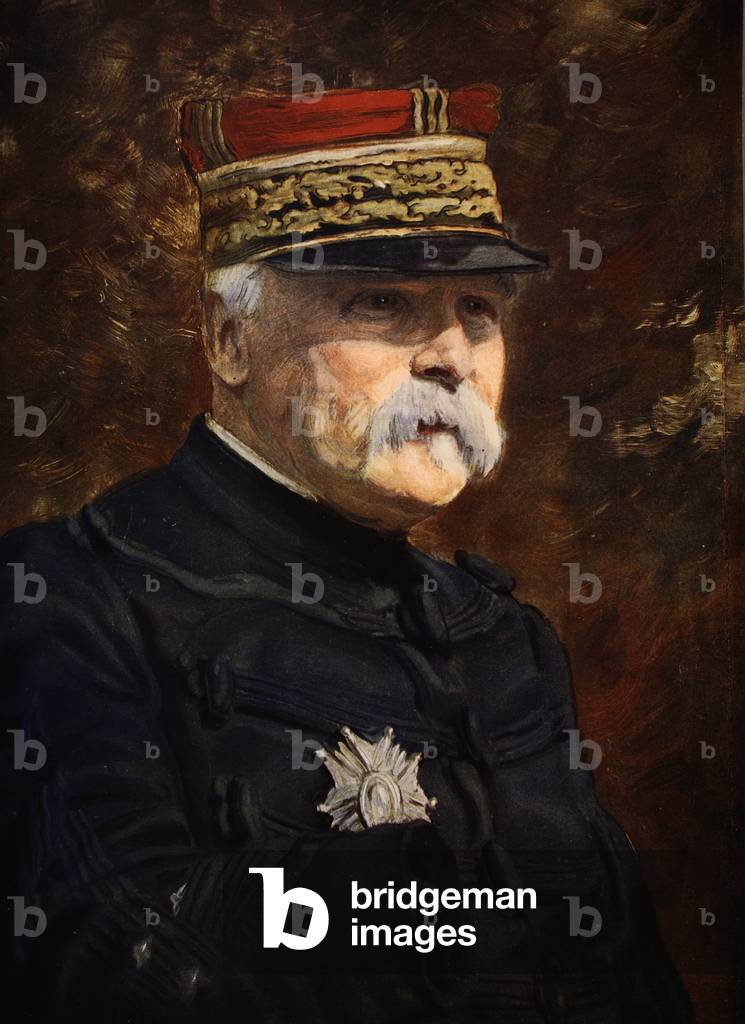 General Pau, 1915 (colour litho)