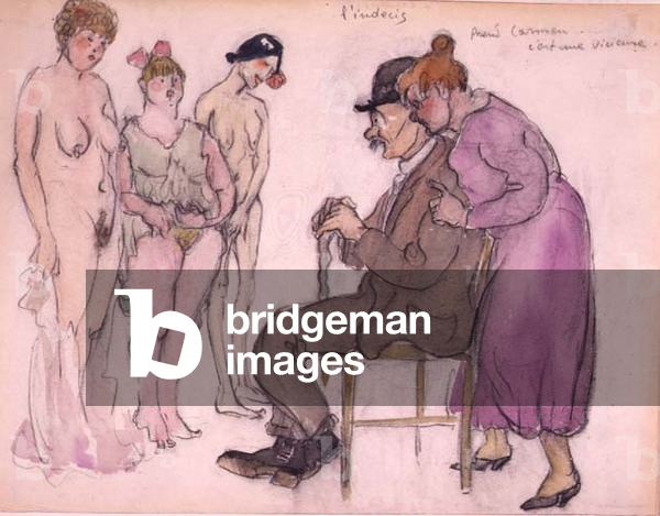Indécision, 1927 (crayon, sans c)