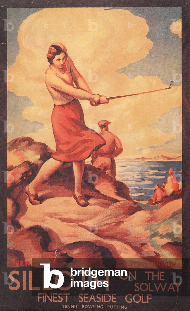Silloth on the Solway, advertisement for L.N.E.R., 1932 (colour litho)