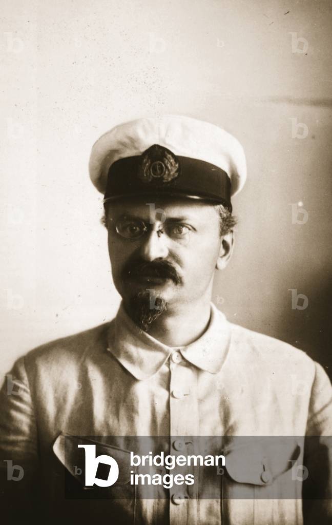 Leon Trotsky (sepia photo)