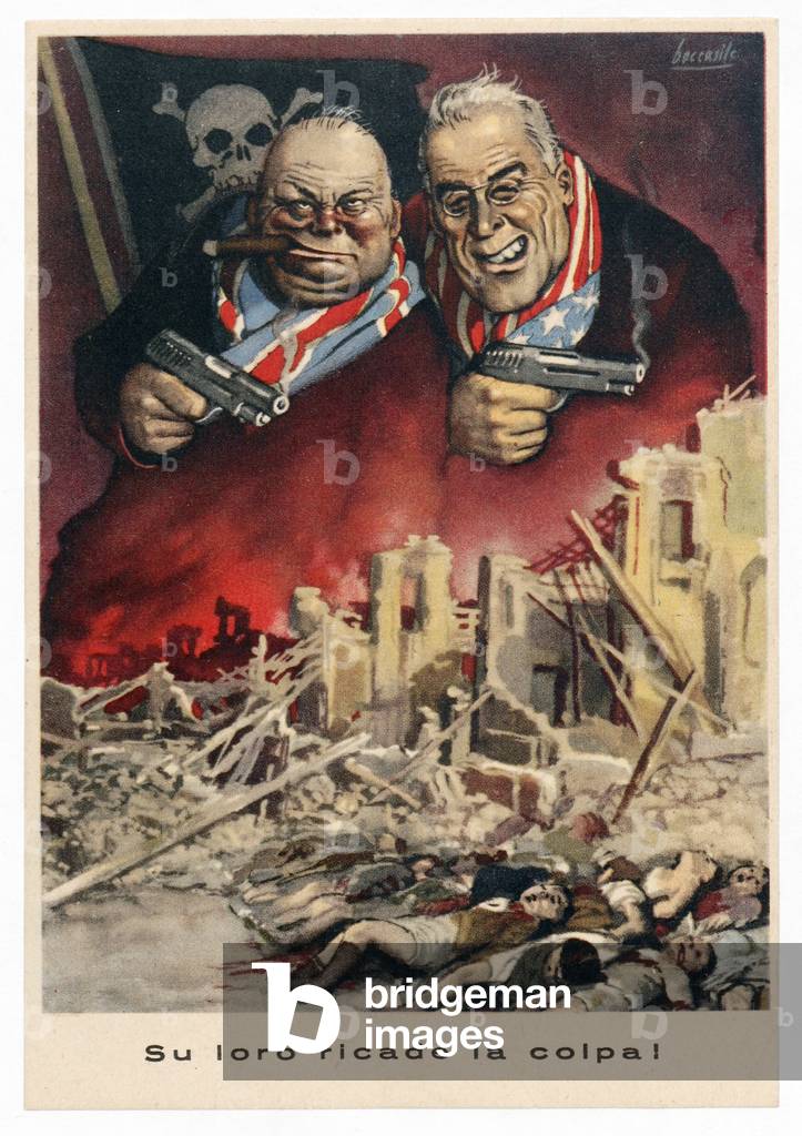 Italian Propaganda Poster 
