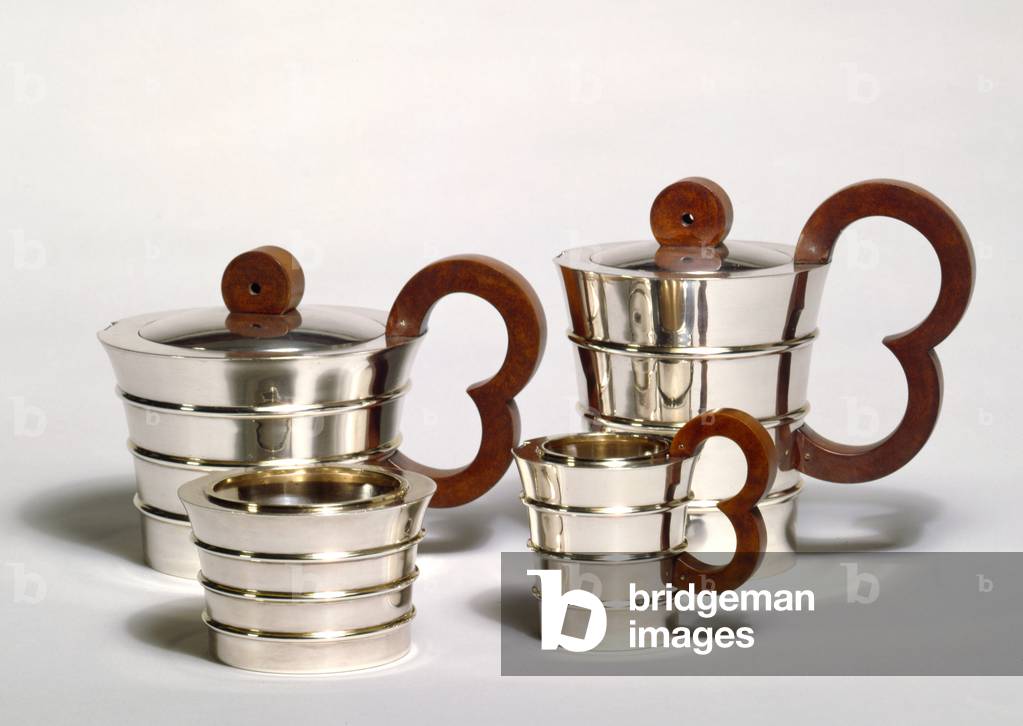 Silver Tea Set, 1920s (silver)