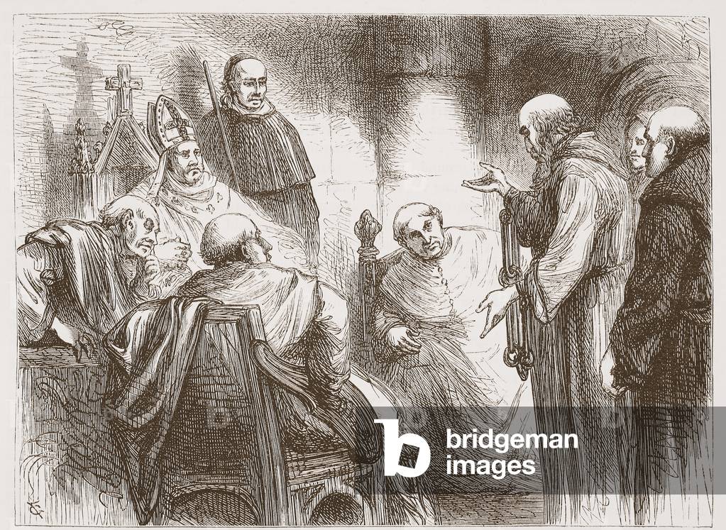 Illustration from 'The History of Protestantism' by James Aitken Wylie (1808-1890), pub. 1878 (engraving)