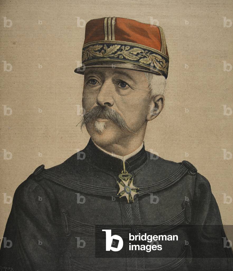 "Il nuovo capo di stato maggiore dell'esercito francese", 1898 di French School