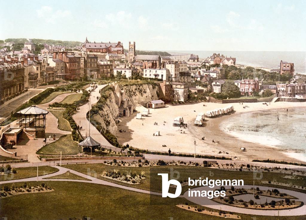 Broadstairs (hand-coloured photo)
