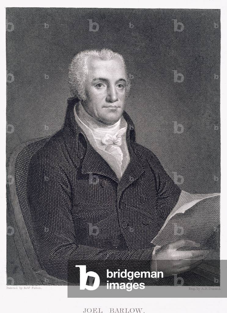 "Joel Barlow (1754-1812)", 19. Jahrhundert von Robert Fulton