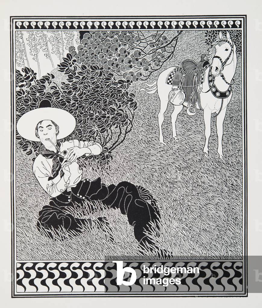 The Two Matches, from Fables by Robert Louis Stevenson (1850 - 1894), pub. 1914 (engraving)