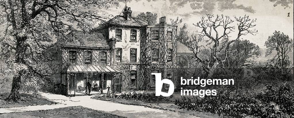 Down House, pub. 1891(wood engraving)