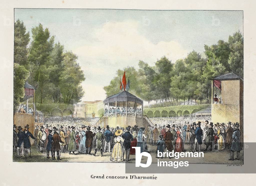 Grand concours D'harmonie, c.1895 (photochrom)
