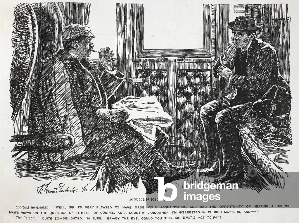 Reciprocal, illustration from 'Punch' (litho)