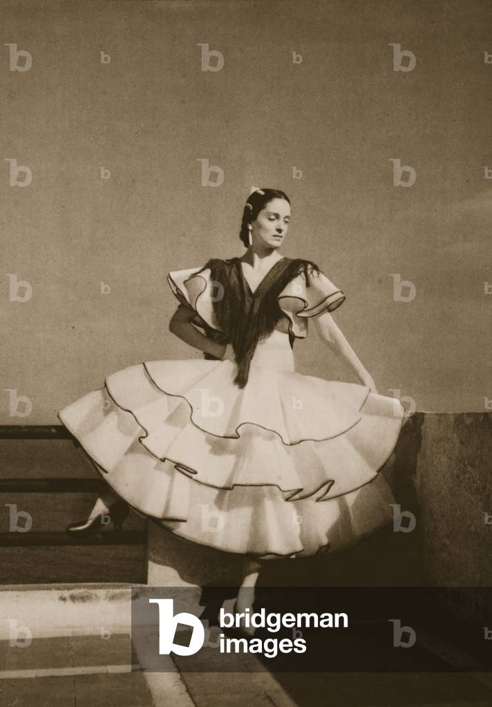 Ana Ricarda, da 'Grand Ballet de Monte-Carlo', 1949 (fotoincisione)