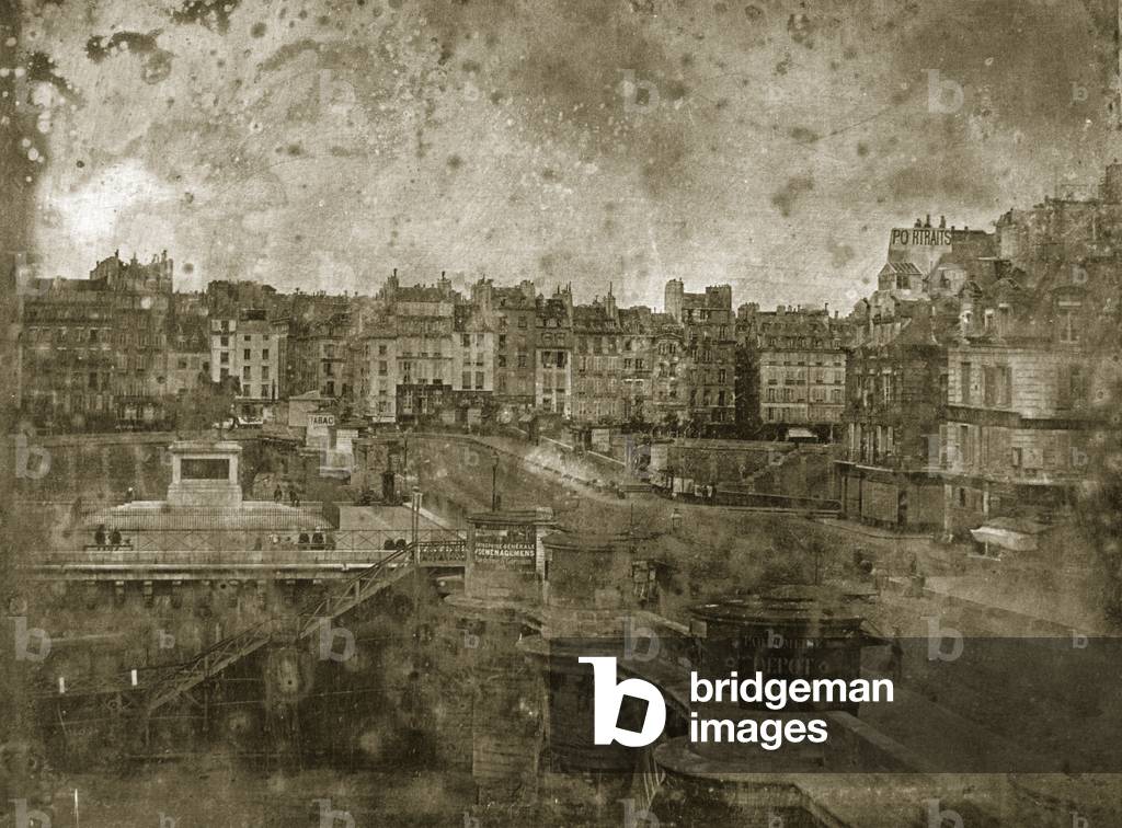 Pont Neuf, Paris, c.1841 (b/w photo)