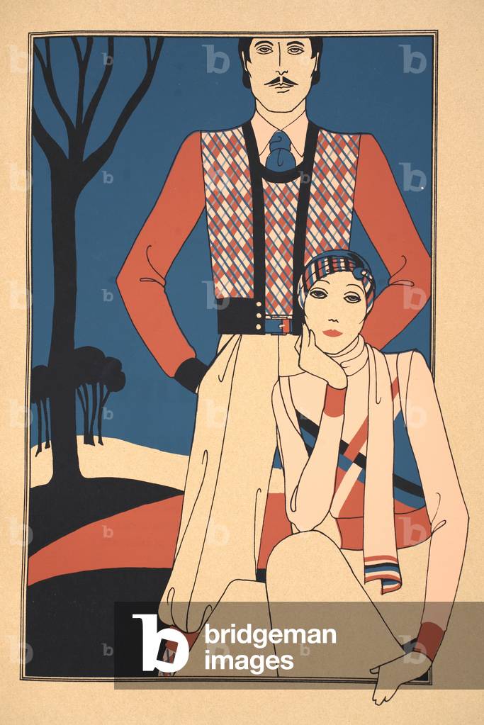 Golf wear (pochoir print)