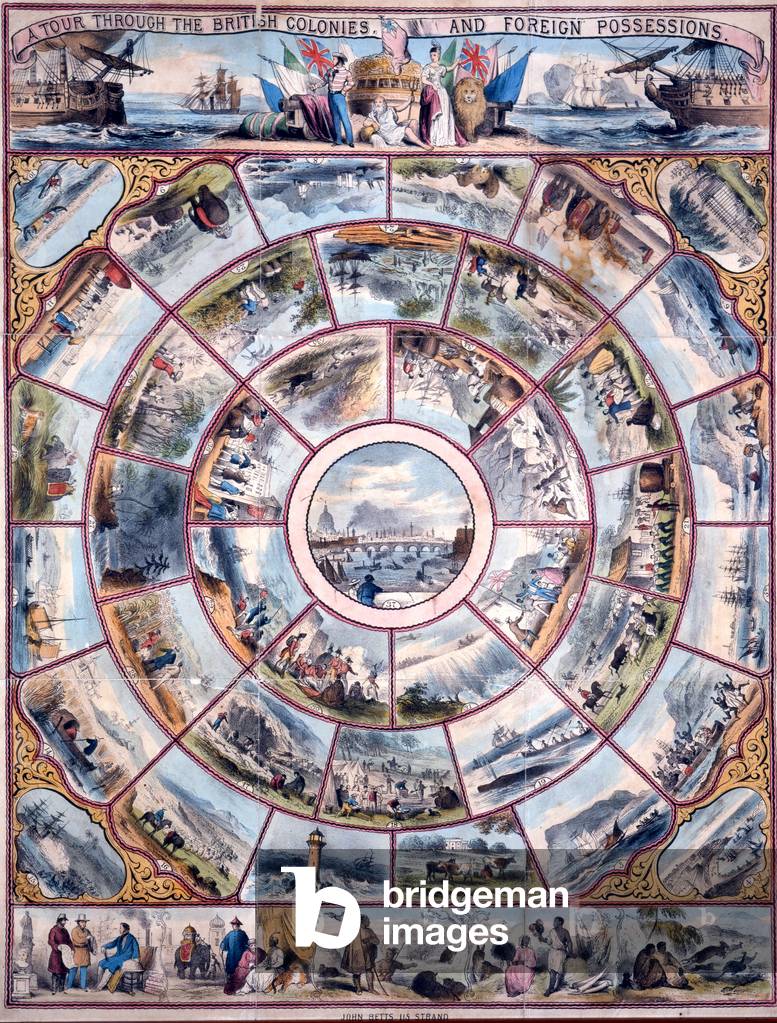 A Tour through the British Colonies and Foreign Possessions (colour litho)