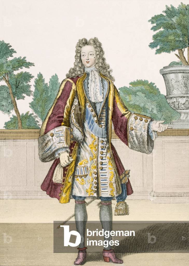 Monsieur le Conte de Toulouse, 1690 (incisione a colori)