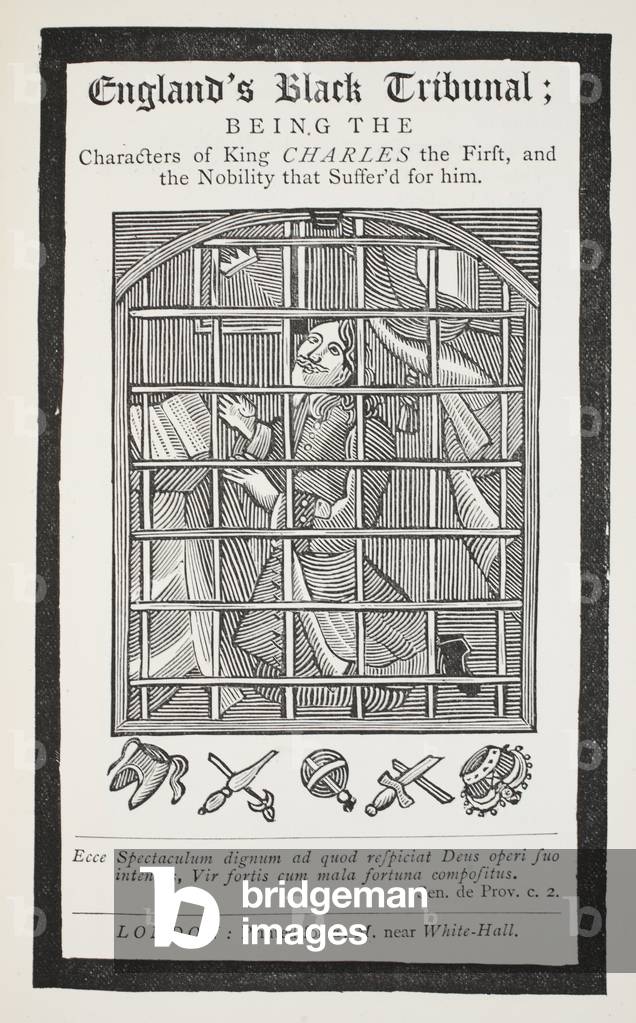 England's Black Tribunal, illustration from 'Chap-books of the Eighteenth Century' by John Ashton, pub. 1882 (litho)