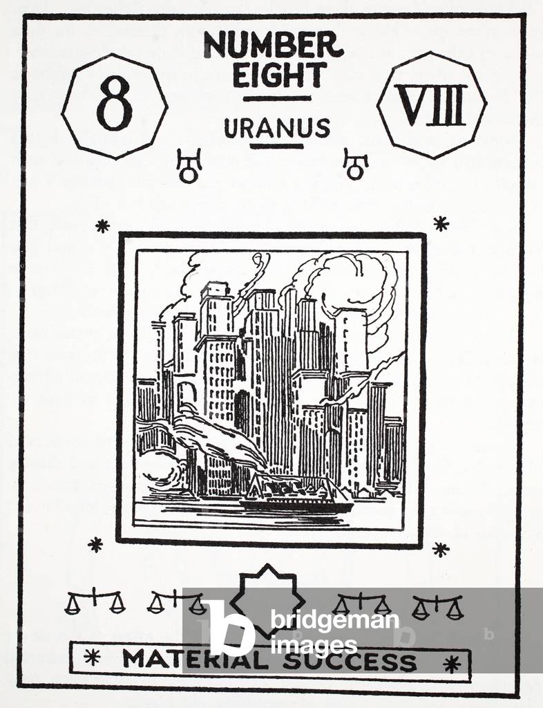 Number Eight, Uranus (litho)