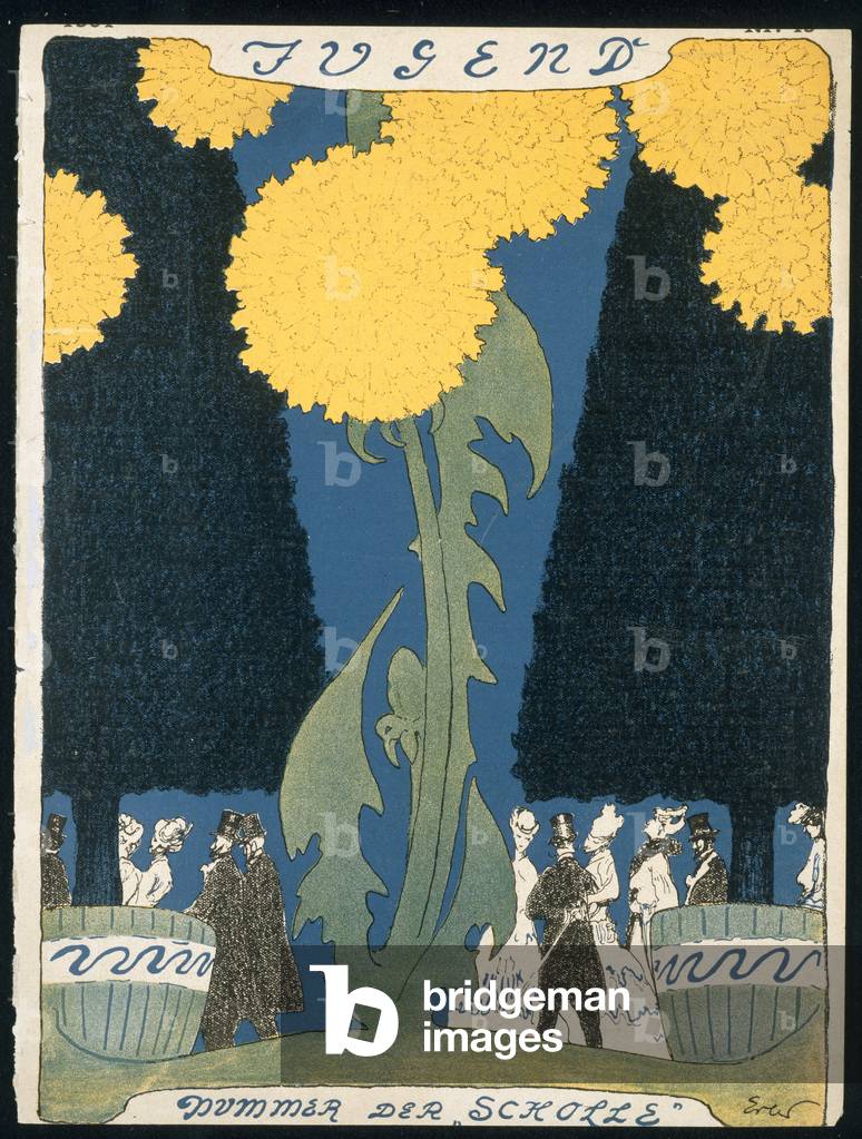 Front cover of Jugend Magazine (colour litho)
