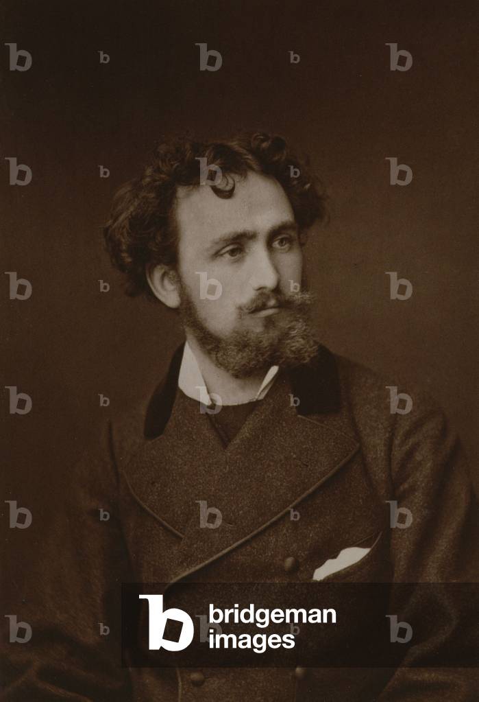 Henri Eugene Delacroix (1845-p.1929), da 'Galerie Contemporaine', 1874-78 circa (foto in bianco e nero)