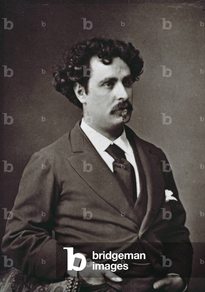 Mariano Fortuny y Carbo (1838-74), da 'Galerie Contemporaine', 1874-78 circa (foto in bianco e nero)