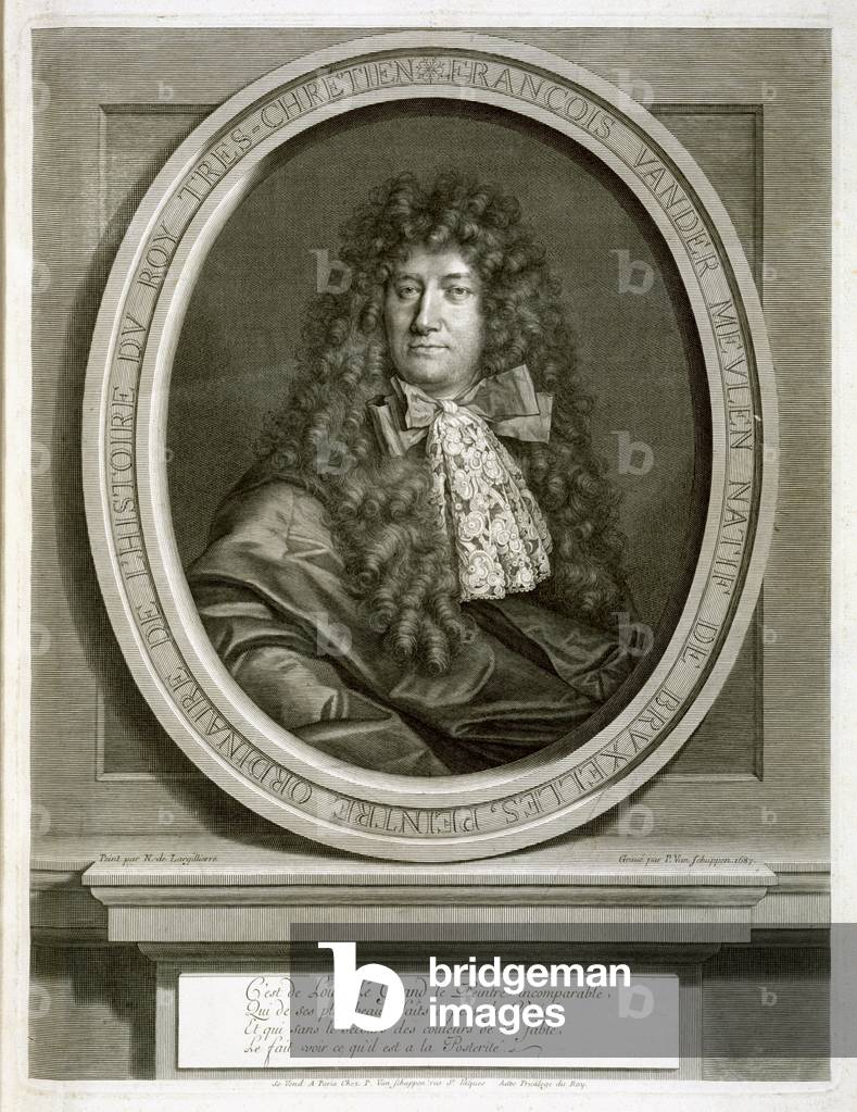 Adam Frans van der Meulen, engraved by Pierre Louis van Schuppen (1627-1702) 1687 (engraving)