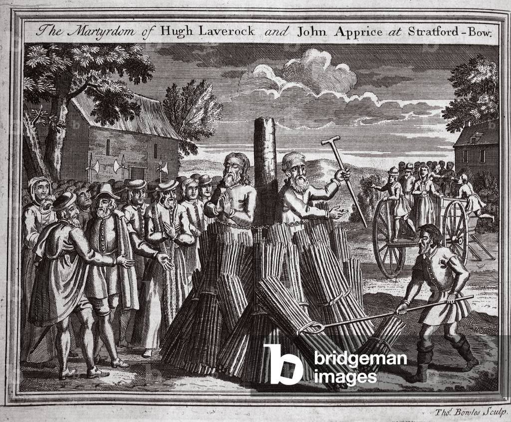 Execution Spectators The martyrdom of Hugh Laverock and John Apprice at Stratford-Bow ...