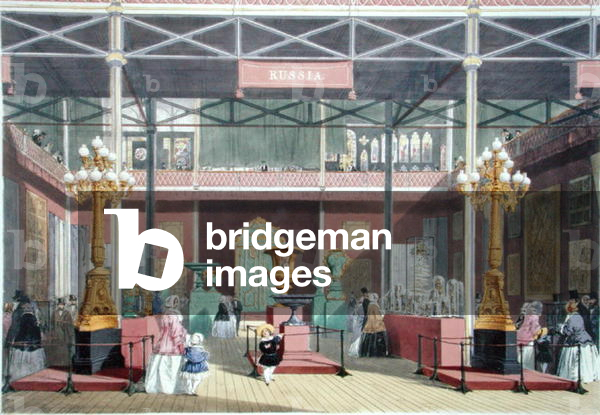 Russia, from 'Dickinson's Comprehensive Pictures of the Great Exhibition of 1851', published 1854 (colour litho)