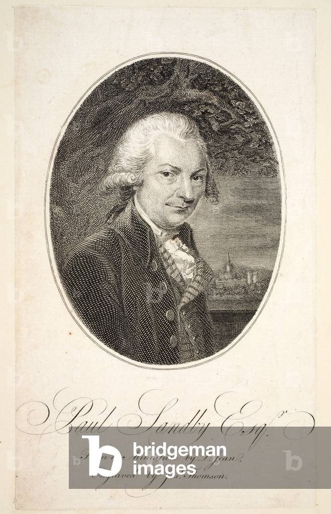 Paul Sandby Esquire, pub. c.1787 (engraving)