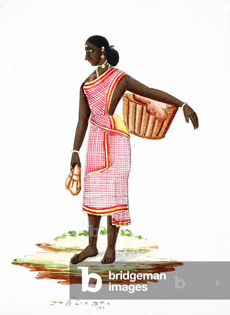 Washerwoman (w/c on paper)