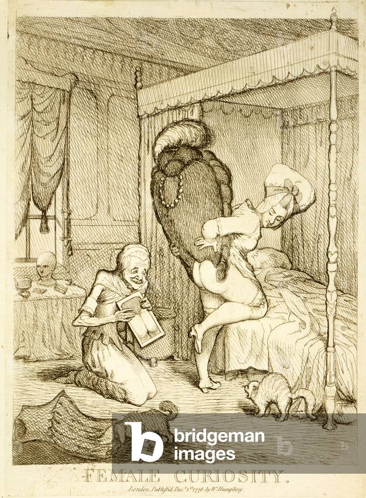 Female Curiosity, 1778 (engraving)