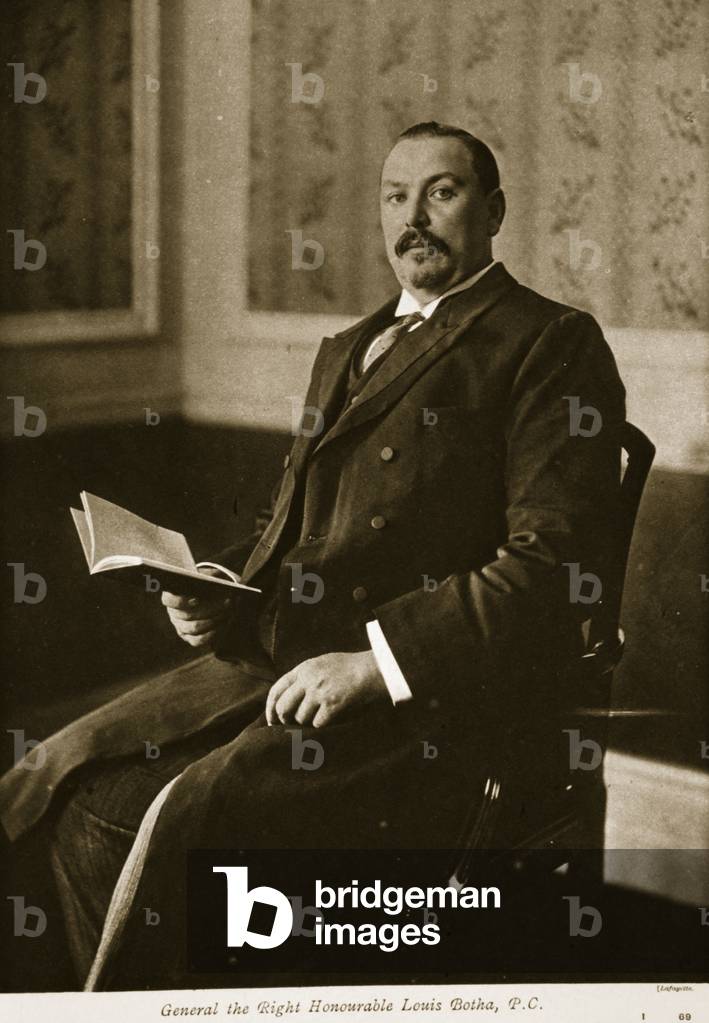 Louis Botha, 1914-19 (b/w photo)