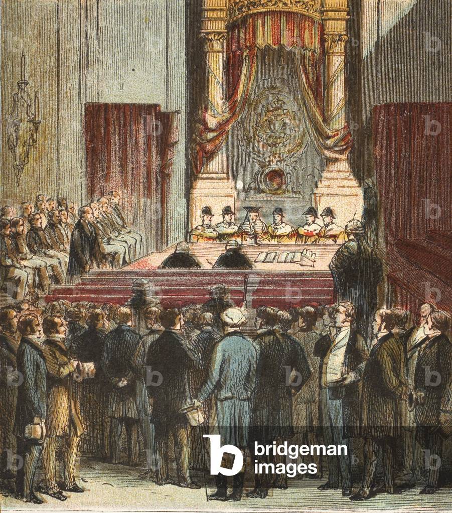 The Reform Bil, 1832, pub. 1890 (colour lithograph)