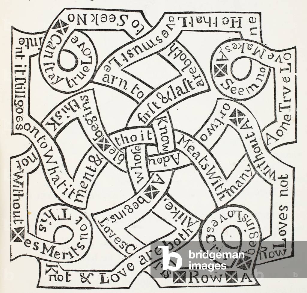 The Old Egyptian Fortune-Teller's Last Legacy, illustration from 'Chap-books of the Eighteenth Century' by John Ashton, pub. 1882 (litho)