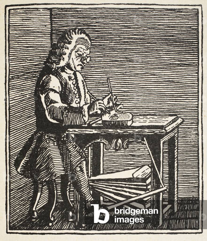 Jean Ruaux, copia di Boris Mestchersky (d. 1957) illustrazione da 'Histoire de la Nation Francaise ', scienze,