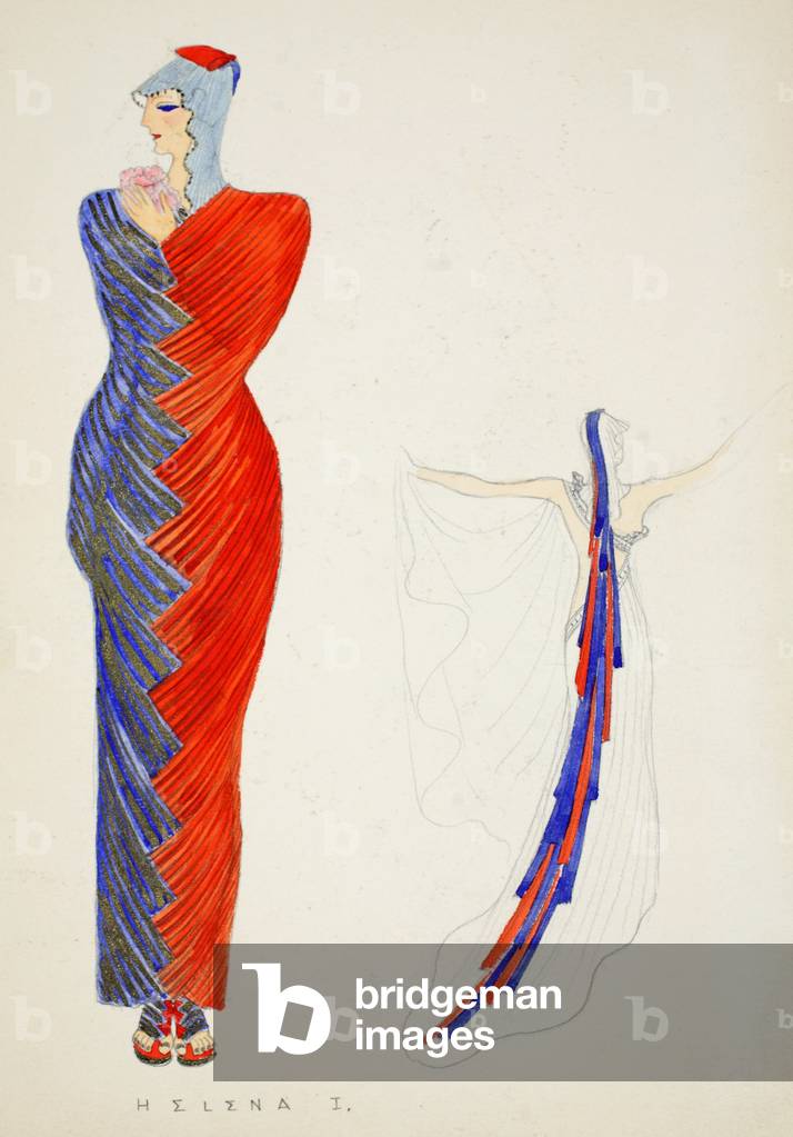 Helena I, 1928 (w/c on paper)