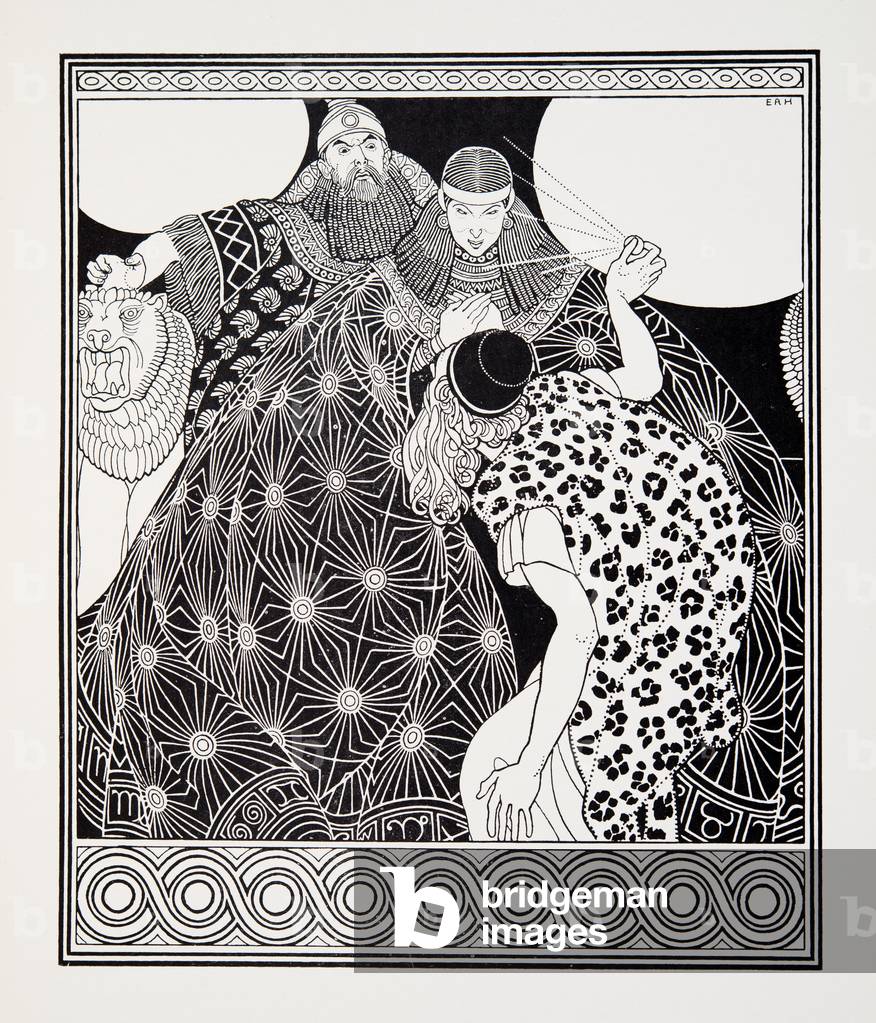 The Touchstone, from Fables by Robert Louis Stevenson (1850 - 1894), pub. 1914 (engraving)